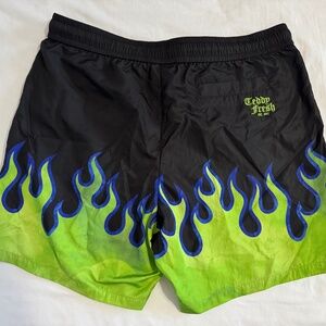 Teddy Fresh Flame Swim Shorts Size Large